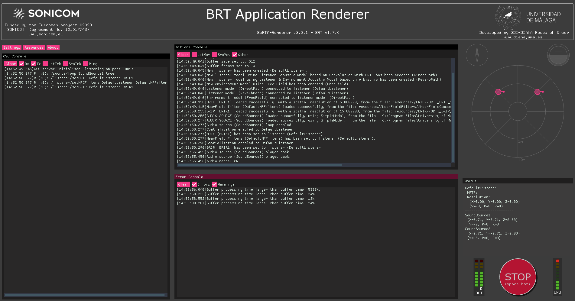 HRTF offline process